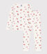 Pijama infantil muy ajustado en algodón estampado