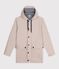 Chubasquero ic&oacute;nico unisex crudo