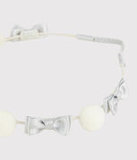 blanco MARSHMALLOW/gris ARGENT