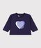 Camiseta de algod&oacute;n de manga larga lisa con estampado para beb&eacute; SOIR