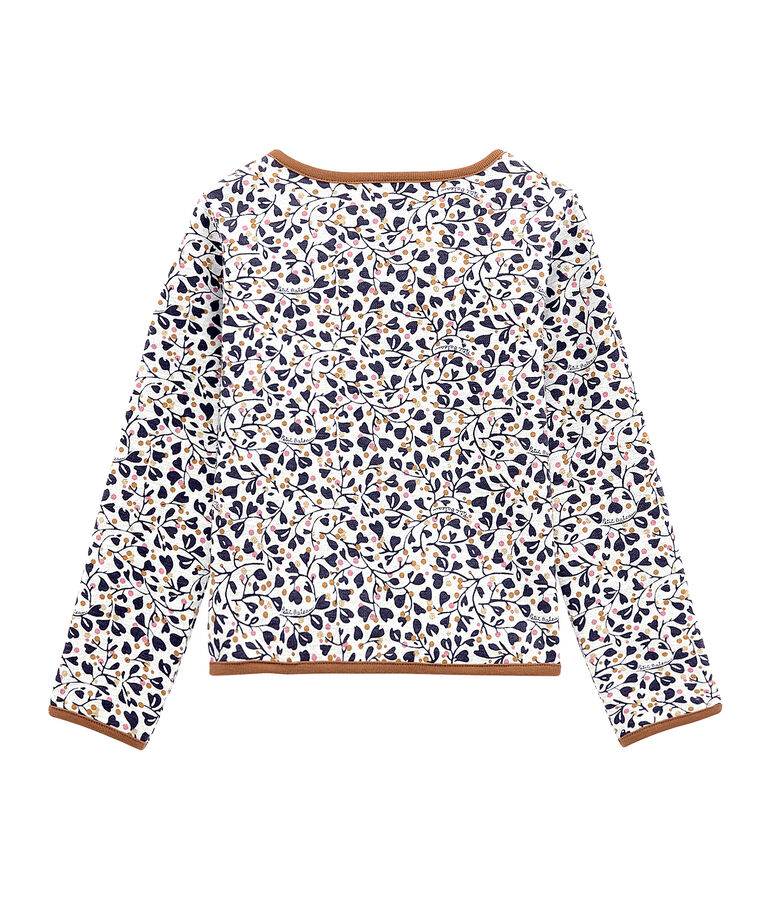 C&aacute;rdigan para ni&ntilde;a gris/multicolor