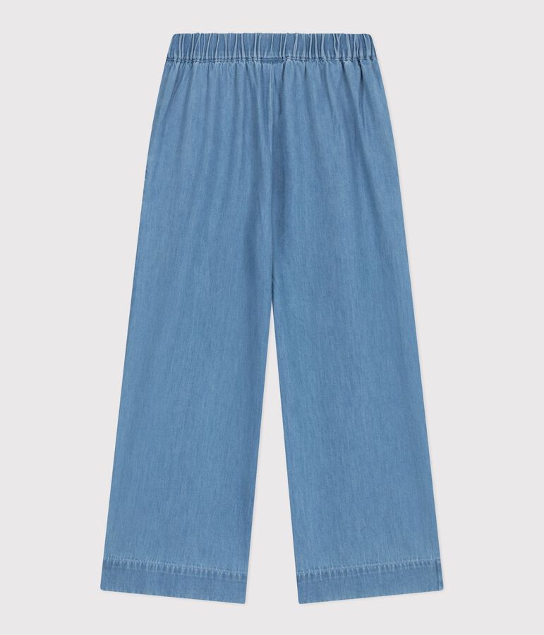 Pantal&oacute;n denim infantil azul