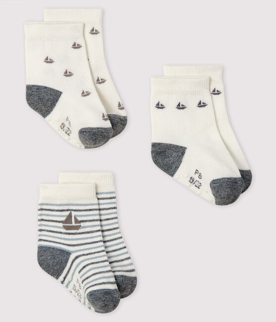 Juego de 3 pares de calcetines para bebé variante 1
