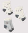 Juego de 3 pares de calcetines para bebé variante 1