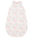 Saco reversible para bebé niña de punto