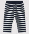 Pantalón marinero para bebé niño azul SMOKING/blanco MARSHMALLOW
