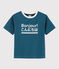 Camiseta serigrafiada para niño azul SHADOW
