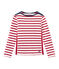 Jersey marinero para mujer rojo TERKUIT/blanco MARSHMALLOW
