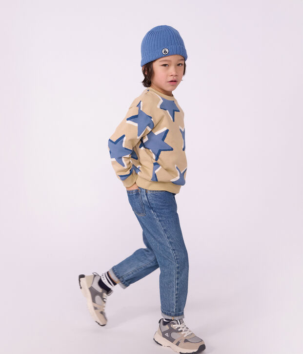 Pantal&oacute;n denim infantil azul