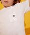 Camiseta de niño blanco MARSHMALLOW