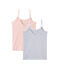 Pack de 2 camisetas de tirantes para niña variante 1