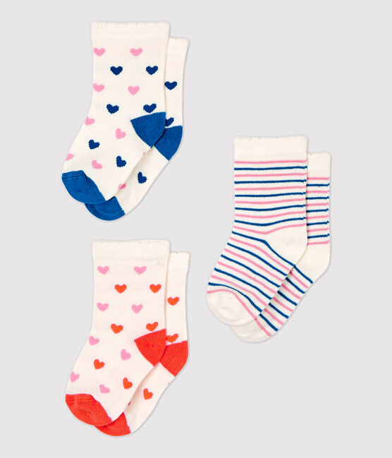 Juego de 3 pares de calcetines para bebé variante 1