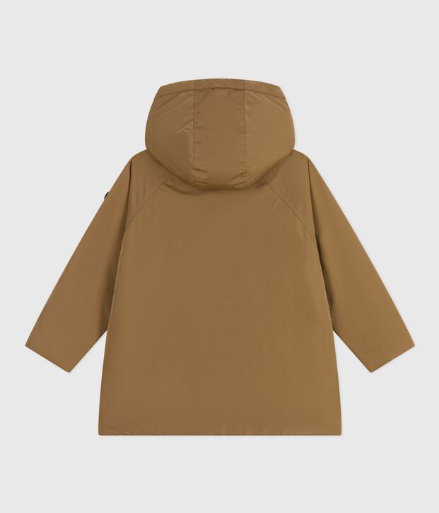 Parka infantil midi lisa marron