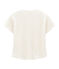 Camiseta manga corta infantil para niña blanco MARSHMALLOW/rosa COPPER