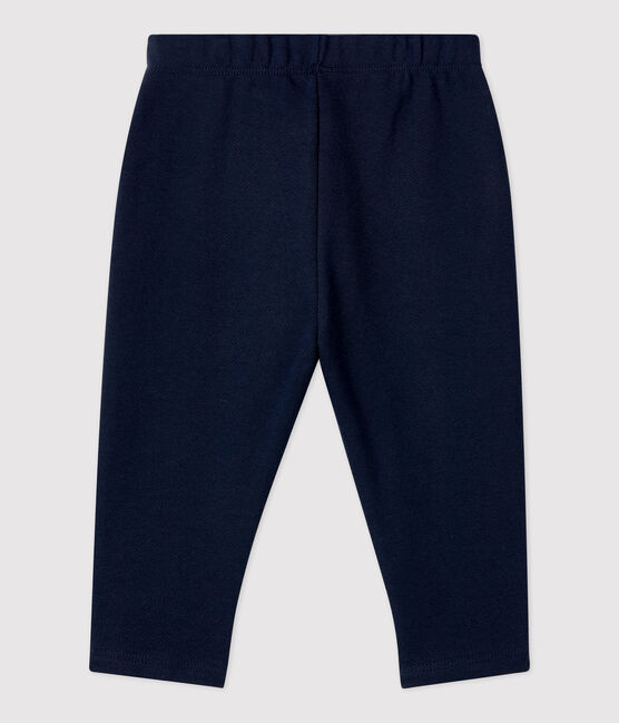 Pantalón de muletón de bebé azul SMOKING