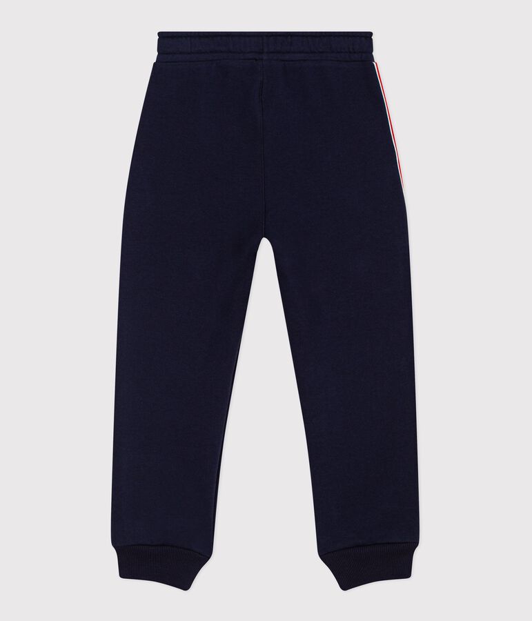 Pantal&oacute;n infantil de jogging de algod&oacute;n azul