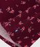 Vestido infantil de manga larga de terciopelo con flores rojo/multicolor