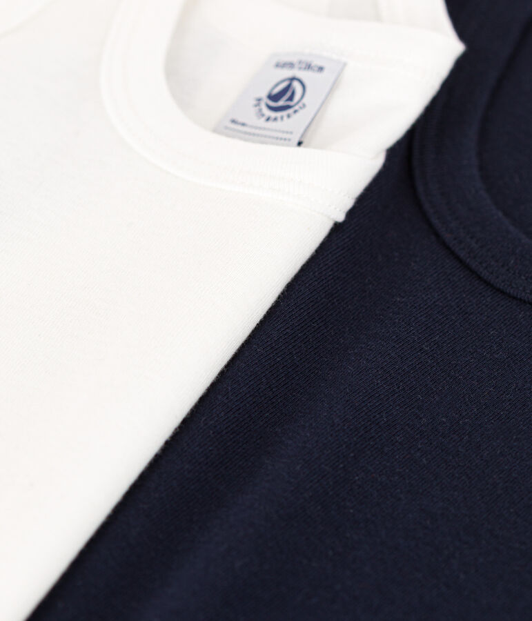 Juego de 2 camisetas de tirantes de algod&oacute;n para ni&ntilde;o multicolor