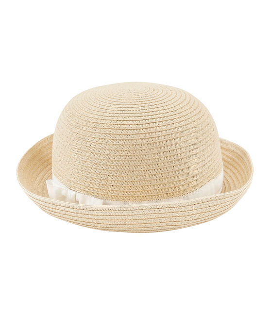 Celda de poder arma Monasterio Sombrero de paja niña NATUREL | Petit Bateau