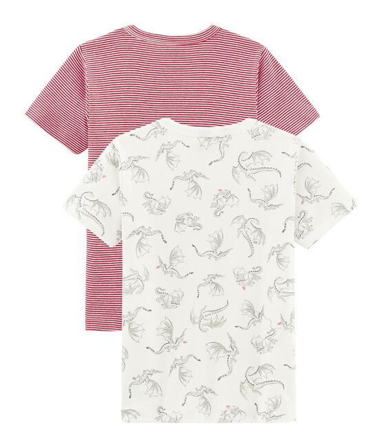 Par de camisetas manga corta para niño variante 1