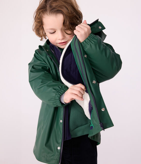 Chubasquero infantil 3 en 1 verde WILLOW/ SOIR