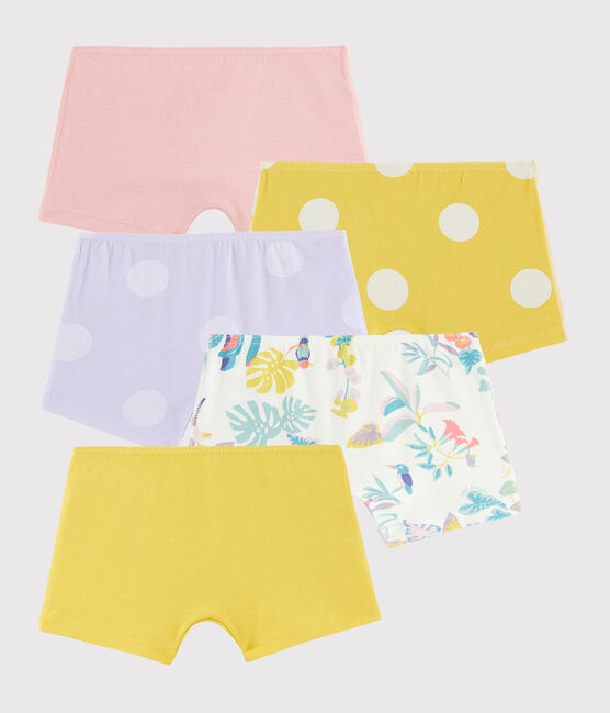Juego de 5 culottes para niña pequeña variante 1
