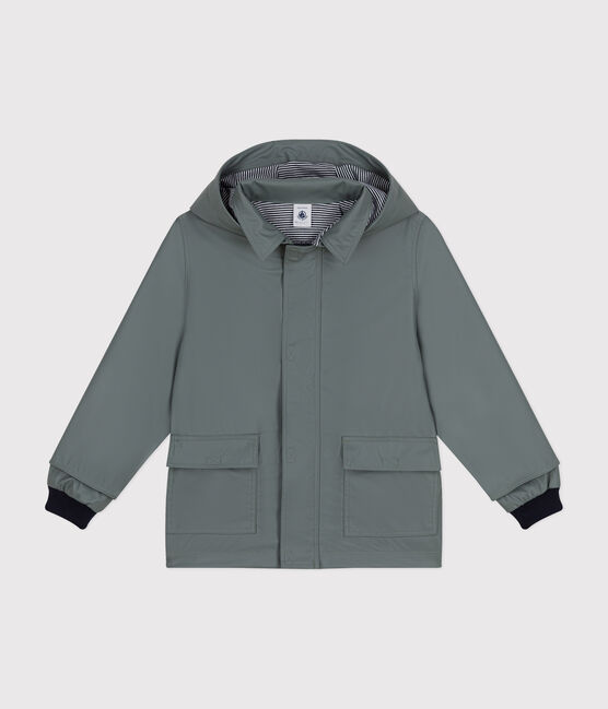 Impermeable emblemático reciclado para niña/niño verde THUYA