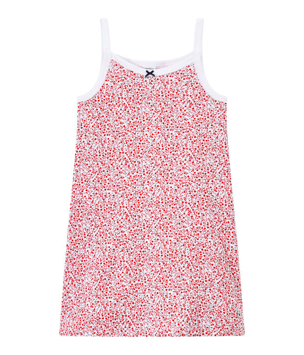 Camis&oacute;n estampado para ni&ntilde;a blanco/multicolor