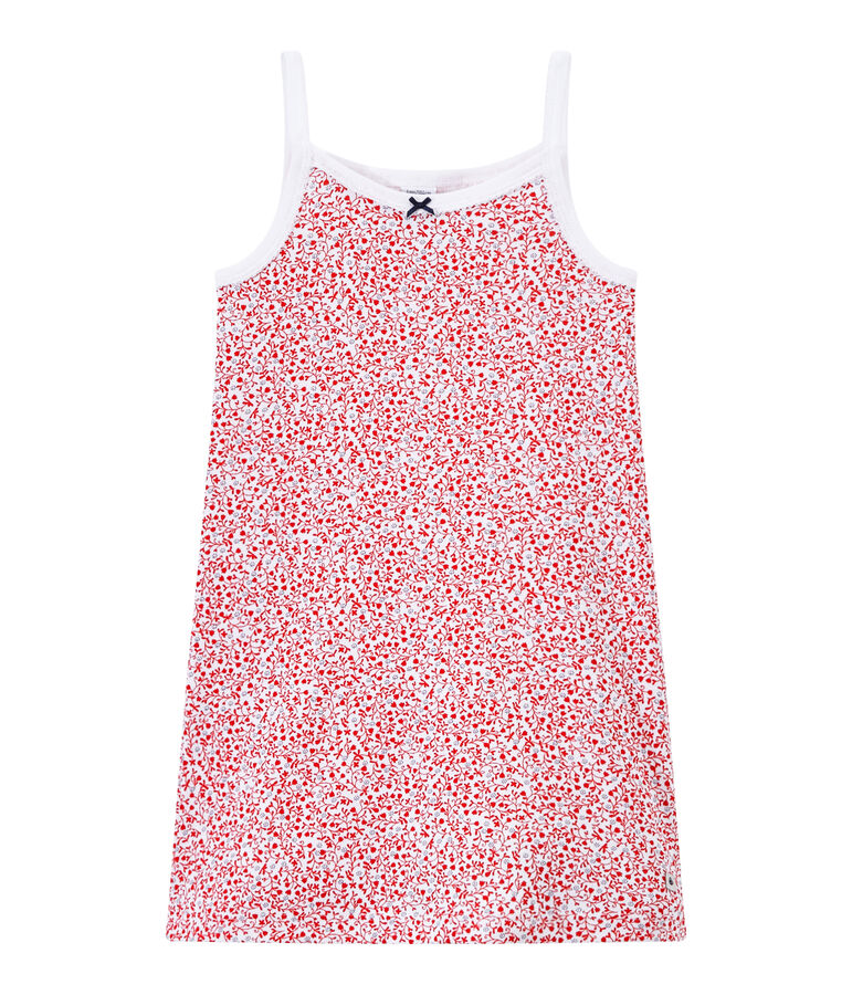 Camis&oacute;n estampado para ni&ntilde;a blanco ECUME/blanco MULTICO