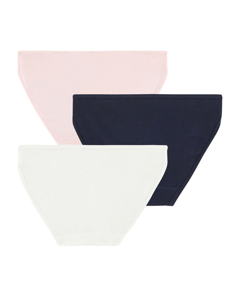 Lote de 3 braguitas para mujer multicolor