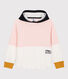 Sudadera con capucha de felpa de niña