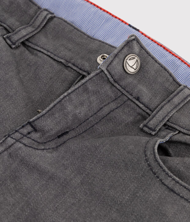 Pantal&oacute;n vaquero para ni&ntilde;o gris