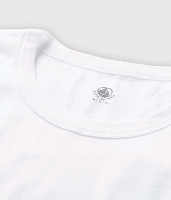 Camiseta de manga corta para hombre blanco ECUME
