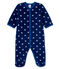 Sobrepijama de polar para bebé niño azul MEDIEVAL/blanco MARSHMALLOW