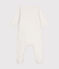 BODYJAMA UNISEX DE TERCIOPELO blanco MARSHMALLOW