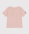 Camiseta infantil Monsieur Madame de algodón rosa SALINE
