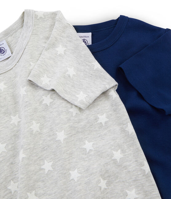 Par de camisetas manga corta para niño variante 1