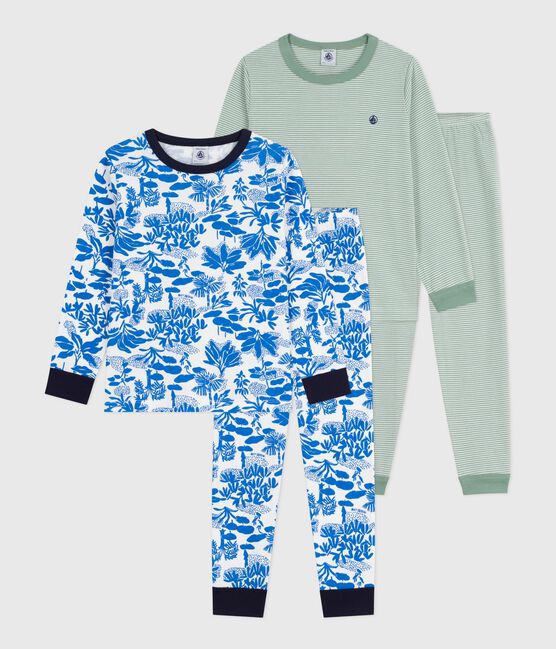 Juego de pijamas infantiles de algodón estampado variante 1