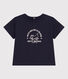 Camiseta de manga corta de jersey ligero para bebé