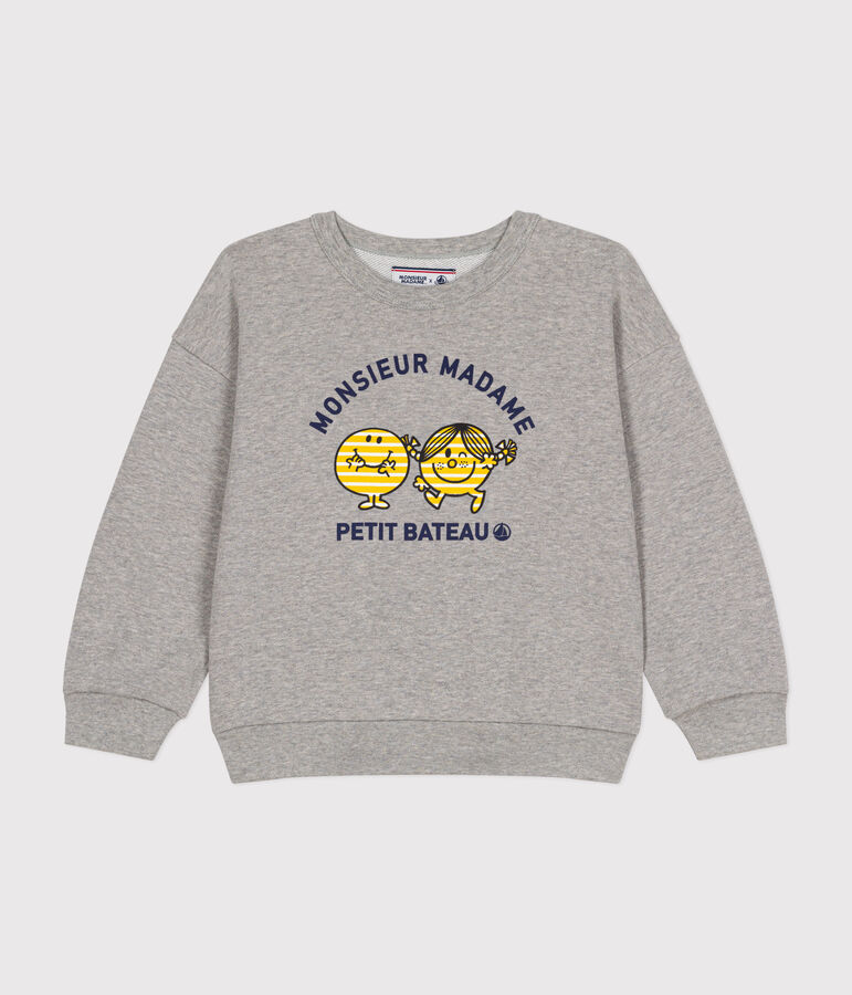 Sudadera infantil Monsieur Madame de mulet&oacute;n CHATON CHINE 40