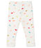 Pantal&oacute;n estampado para beb&eacute; ni&ntilde;a blanco/multicolor
