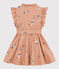 Vestido de popelina sin mangas para niña VINTAGE/ MULTICO