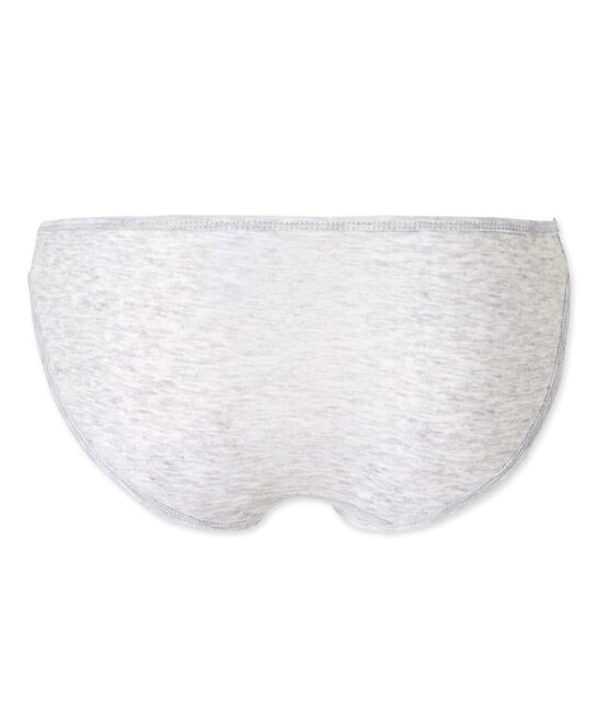 Braguita de algodón ligero para mujer gris POUSSIERE CHINE