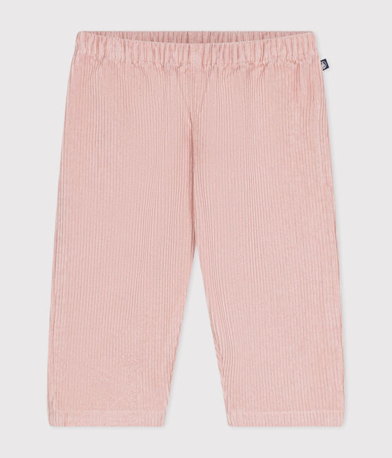 Pantalón de pana para bebé rosa SALINE