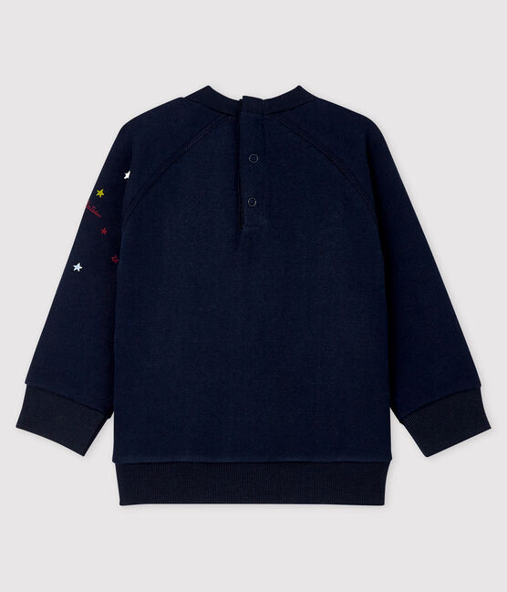 Sudadera de muletón para bebé niño azul SMOKING