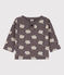 Sudadera de felpa con estampado de ovejas para bebé BONGRIS/ MULTICO