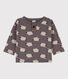 Sudadera de felpa con estampado de ovejas para bebé