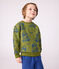 Sudadera infantil de algodón con estampado azul CEDAR/ OLYMPIC