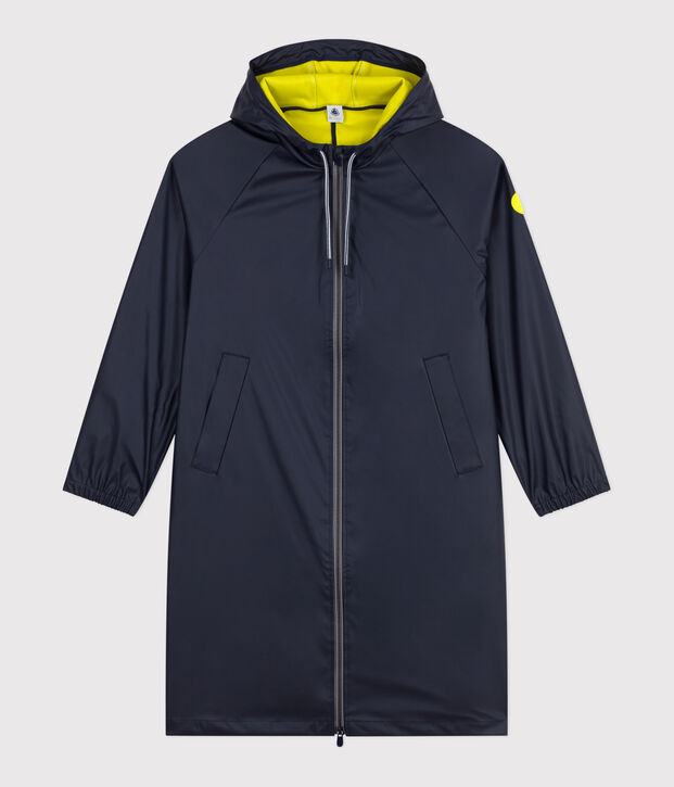 Chubasquero largo y bicolor para mujer SMOKING