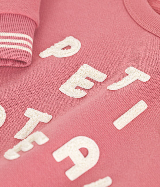 Sudadera de felpa para niño/niña rosa ROSEWOOD